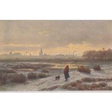 Moscow Painting Industry Russian Antique Postcard