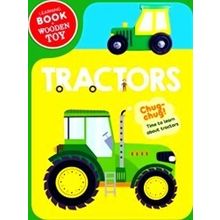 Wooden Toy and Fact Book: Tractor