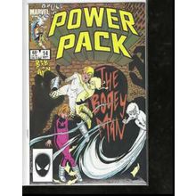 Power Pack, #14, 1985, Marvel Comic Book, Mid Grade