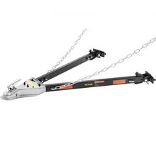 Tow Bar, 5500 lbs Towing Capacity with Chains, Powder-Coating Alloy Steel Bu...