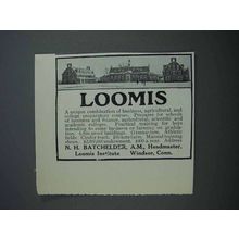 1915 Loomis Institute Ad
