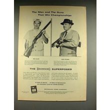 1958 Browning Superposed Trap Model Gun Ad!