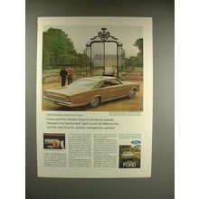 1966 Ford XL Car Ad - Count de Villefranche