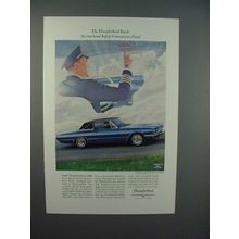 1966 Ford Thunderbird Town Landau Car Ad - Overhead