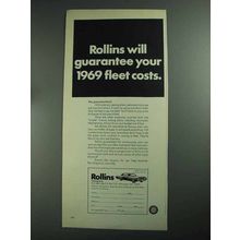 1968 Rollins Leasing Corp. Ad - Your Fleet Costs