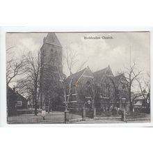 Hoddesdon Church Hertfordshire Postcard