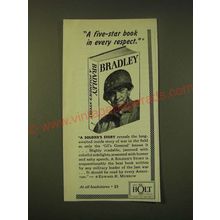 1951 Holt Bradley A Soldier's Story Ad - A five-star book in every respect