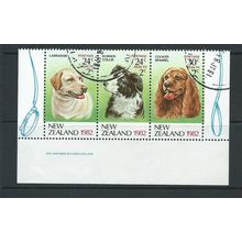 new zealand sg1270 sg 1270 dogs set used from sheet health