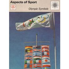 Olympic Flags 1972 Games Event Rare Card Ephemera