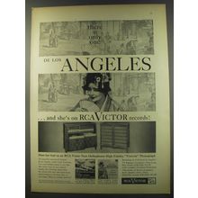 1956 RCA Victor Records Advertisement - Victoria de los Angeles