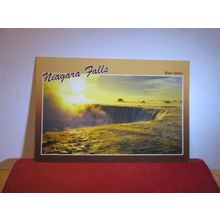 WINTER SUNRISE, NIAGARA FALLS, NEW YORK, USA unused postcard =