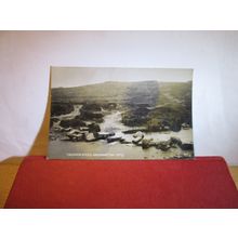 CULLEVER STEPS, Okehampton, Devon used antique postcard RP 1919 pm =