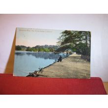 BLACKROOT POOL, SUTTON COLDFIELD, WARWICKSHIRE used antique postcard 1915 pm =
