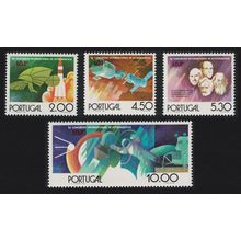 Portugal 26th Intl Astronautical Federation Congress Lisbon 4v 1975 MNH