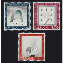 Portugal European Architectural Heritage Year 3v 1975 MNH SG#1587-1589