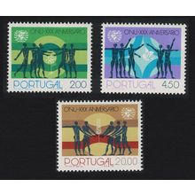 Portugal 30th Anniversary of UNO 3v 1975 MNH SG#1577-1579