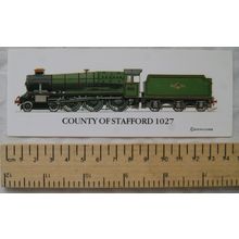 Spotters Bookmark - County of Stafford 1027