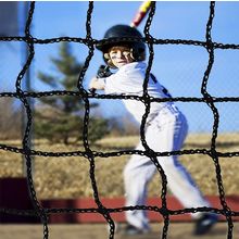 Kapler Baseball Batting Cage Netting, Heavy-Duty Sports Barrier Nets 30X 12Ft,Po