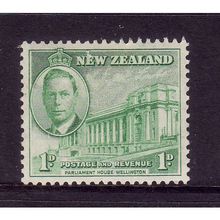 NEW ZEALAND 1946 SG 668 1d GREEN M MINT