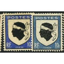 1946 Yvert 755+755a - MLH (*)