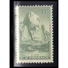 747 8c Zion Park Just Clears MNH O0304