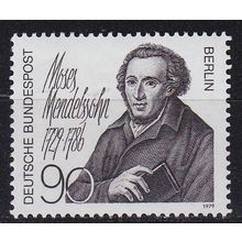 GERMANY BERLIN [1979] MiNr 0601 ( **/mnh ) Persönlichkeiten