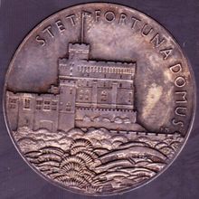 1910-1937 Great Britain Silver Medallion King George V Silver Jubilee
