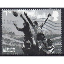 GB 2015 Rugby World Cup - Line-Out £1.52 Used
