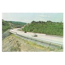 THE NORTHEAST EXTENSION, Pennsylvania Turnpike, unused vintage postcard