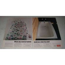1979 Owens-Corning Fiberglas Bathtub Ad, Slip-Resistant