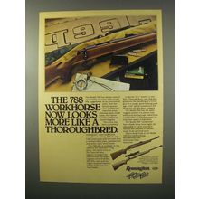 1981 Remington Model 788 Rifle Ad - The Workhorse