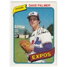 1980 Topps baseball card 42 Dave Palmer - Expos