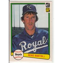 1982 Donruss baseball card 238 Renie Martin