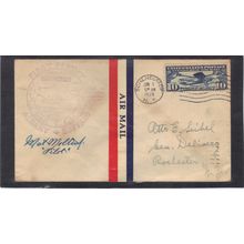 1st Flight C10 10c Spirit of St. Louis (Unkn Cachet-Inked/A) CV00897