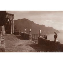 Ravello Belvedere Real Photo Italian Postcard