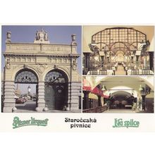 Staroceska Pivnice Prague Pilsner Urquell Postcard