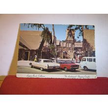 THE LUMBERYARD SHOPPING COMPLEX, LAGUNA BEACH. CALIFORNIA unused postcard =