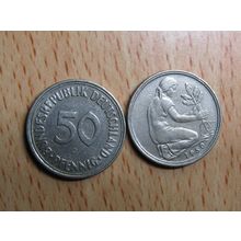 1950j 50 pfennig Germany Coin