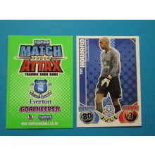 127. Tim Howard - Everton - Match Attax 2010/11 Football Card EF1