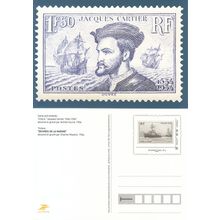 France 2024 PAP Carte Jacques Cartier Neuf **