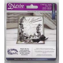 Crafter's Companion. Die'Sire. Rose Vine Die. Die Cutting Cardmaking Crafts