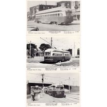 Toronto Car 4382 4328 & 4643 Tram Canada 2x Real Photo Postcard s
