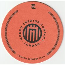 BEER MAT - MONDO BREWING COMPANY - WE MAKE BEER - (Cat No 004) - (2015)
