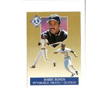 Barry Bonds #1 1991 Ultra Gold