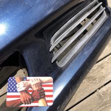 Volvo S70 V70 417 Blue Front Bumper W/ Support Bar