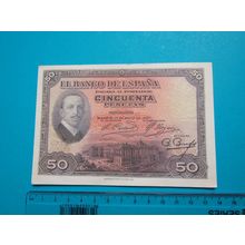 Espana Spain 1927 50 Pesetas Banknote Reproduction - 75