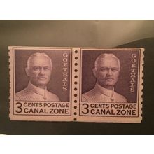 ICOLLECTZONE US Canal Zone 155 Coil Pair F/VF NH