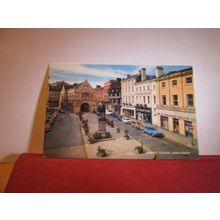 MARKET SQUARE, SHREWSBURY, SHROPSHIRE unused postcard by J. Salmon =