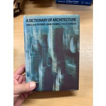 1975 "A DICTIONARY OF ARCHTECTURE" ILLUSTRATED VINTAGE HARDBACK BOOK (P5)