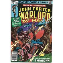 MARVEL COMICS - 35 CENT COVER - JOHN CARTER WARLORD OF MARS #7